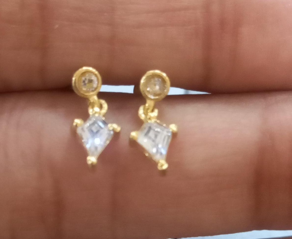 TriDroplet 925 Silver Studs