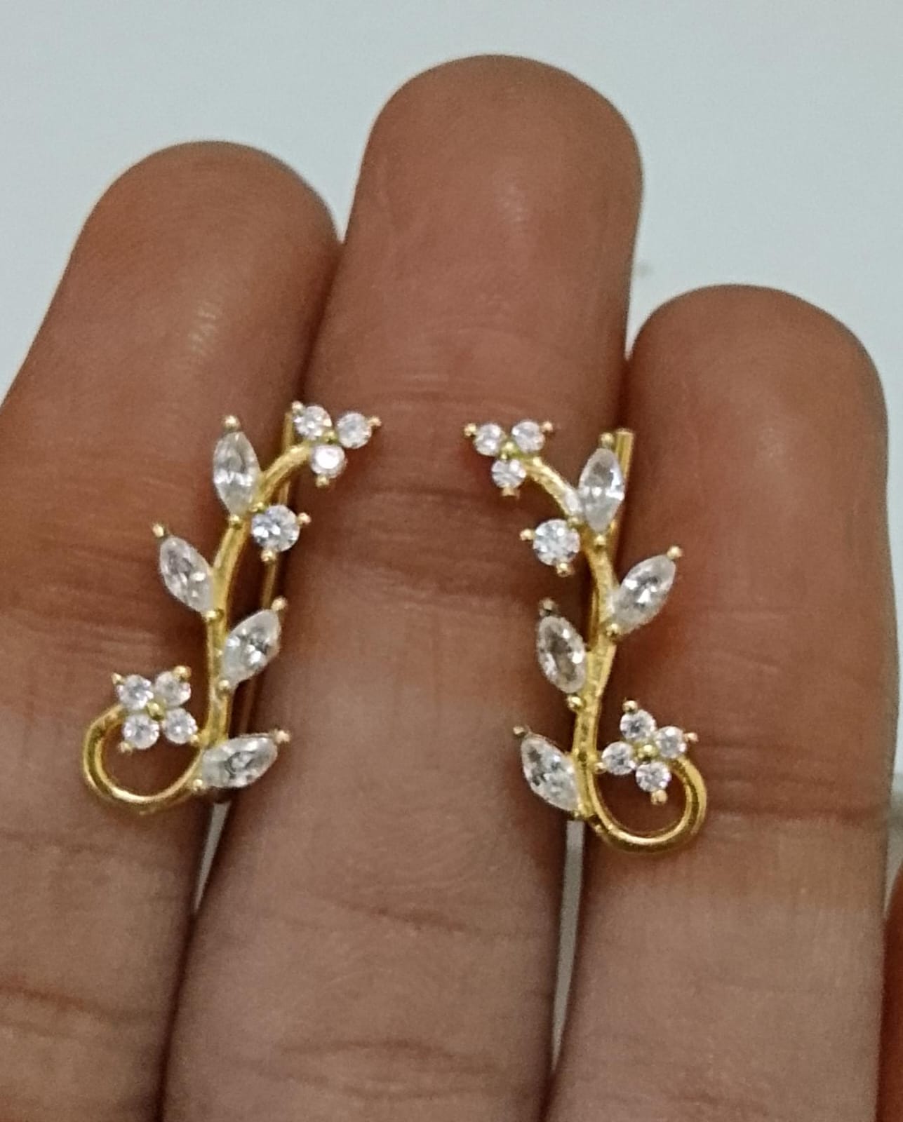 Petal Trail 925 Silver Bluetooth Earrings