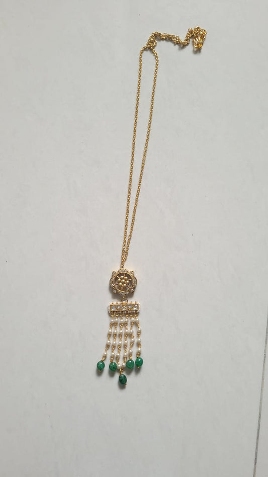 Floral Pendant Chain