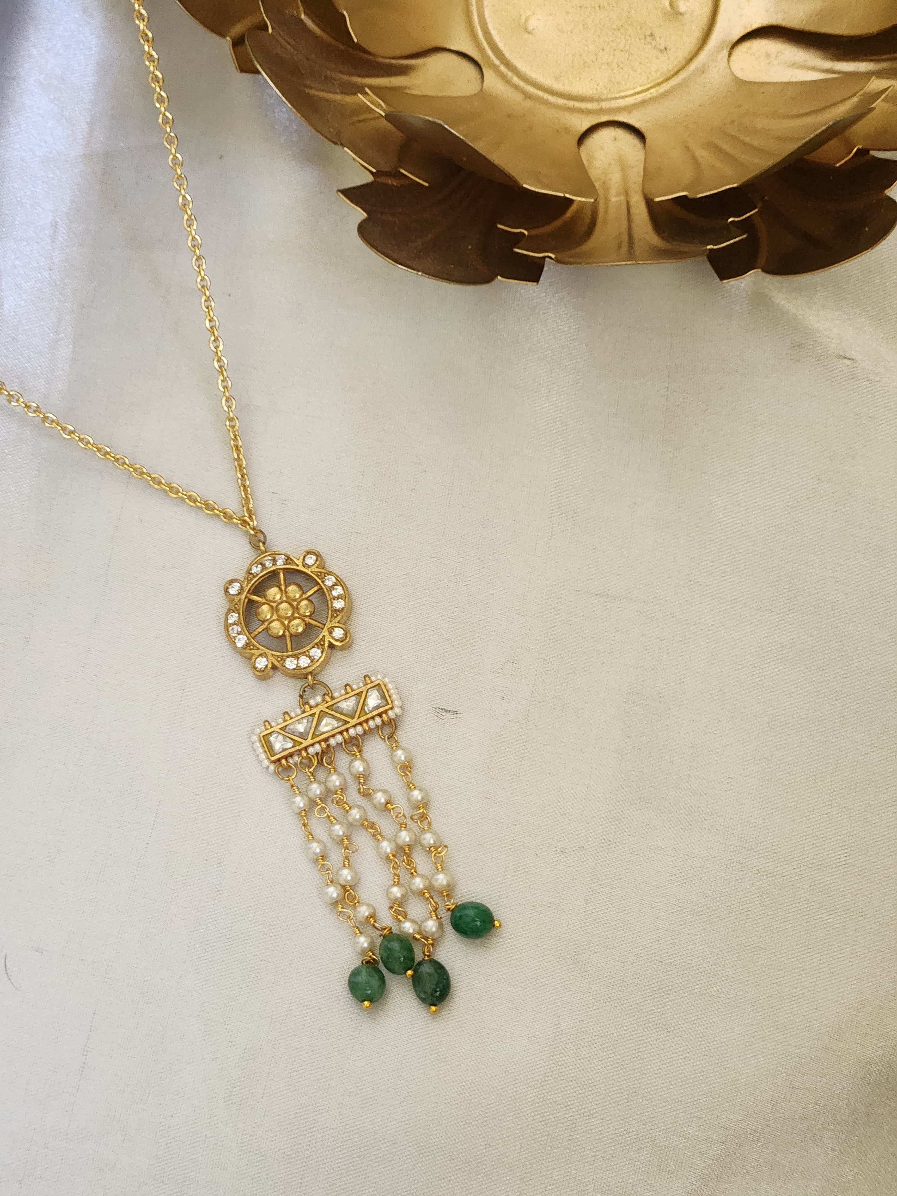 Floral Pendant Chain