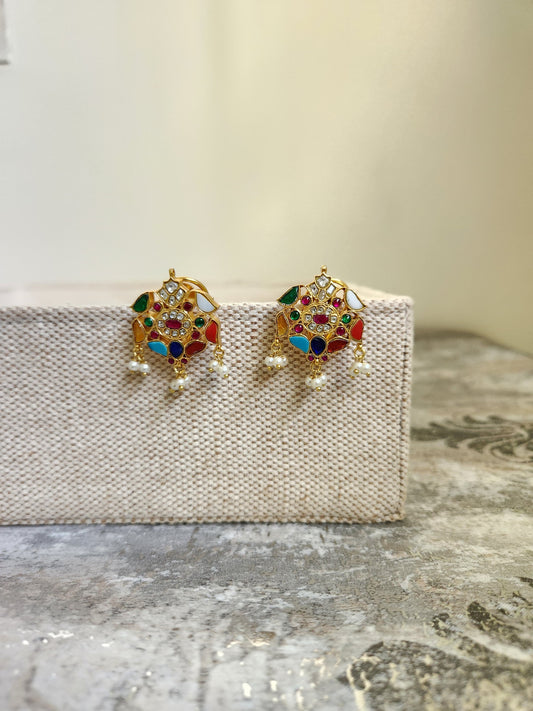 Navratan earring
