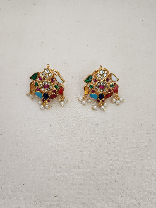 Navratan earring
