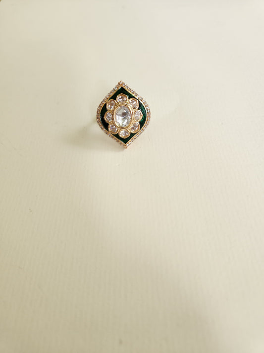 Arfa Ring Green