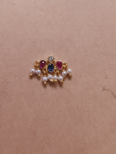 Chitaksh Silver Nosepins