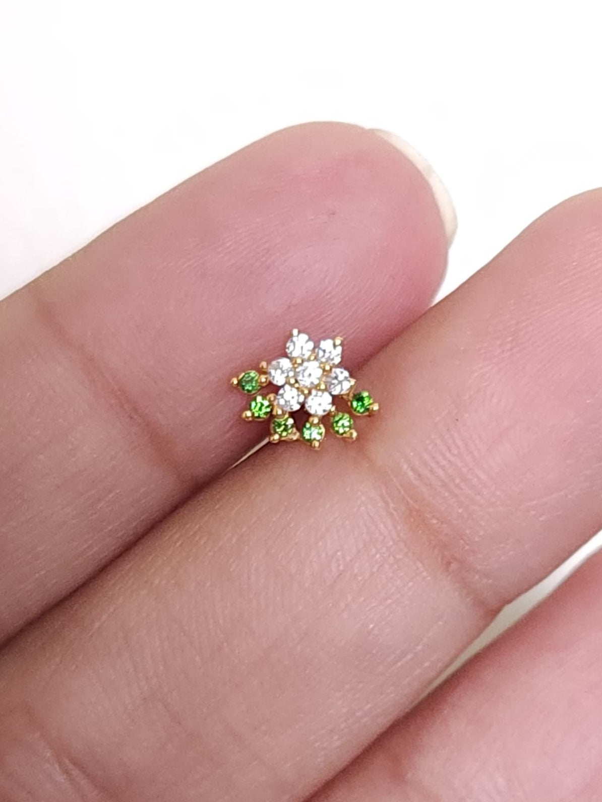 Sitara Silver Nosepins