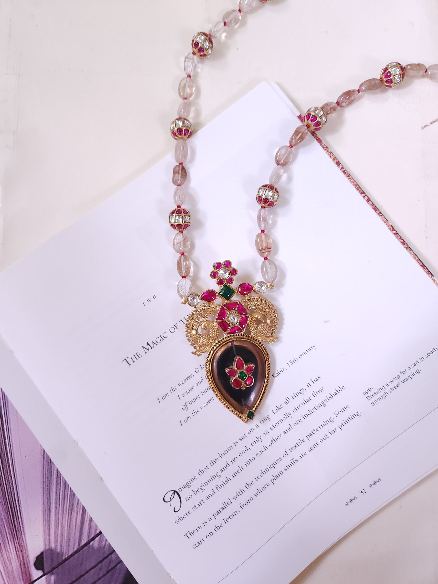 Silver Leaf Necklace