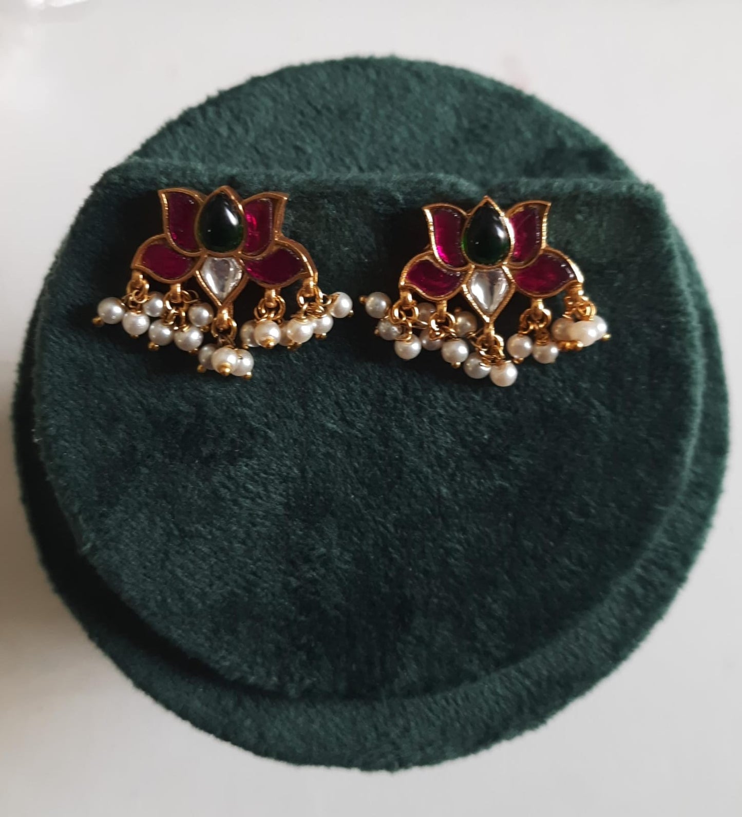 Lotus Earrings