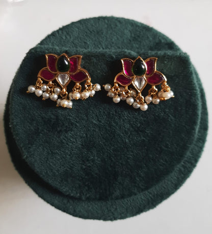 Lotus Earrings