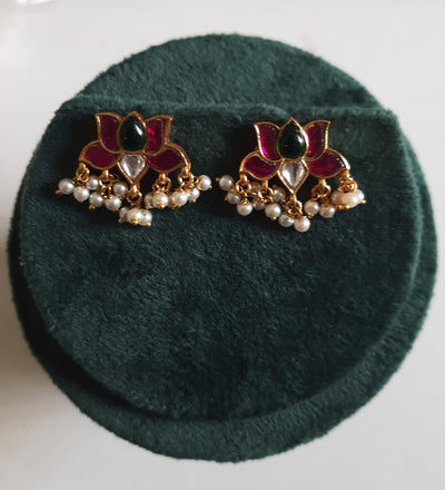 Lotus Earrings