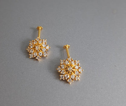 Zavi Silver Bugadi Earrings