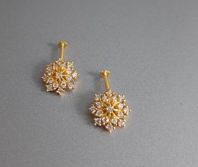 Zavi Silver Bugadi Earrings