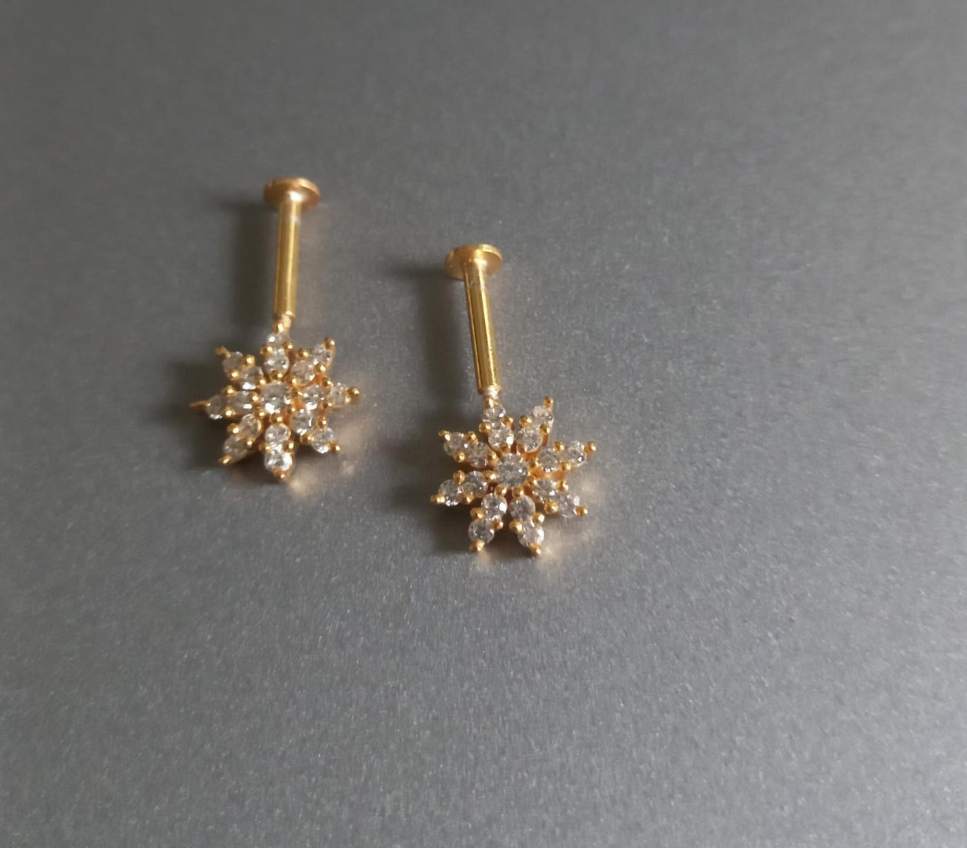 Tiva Silver Bugadi Earrings