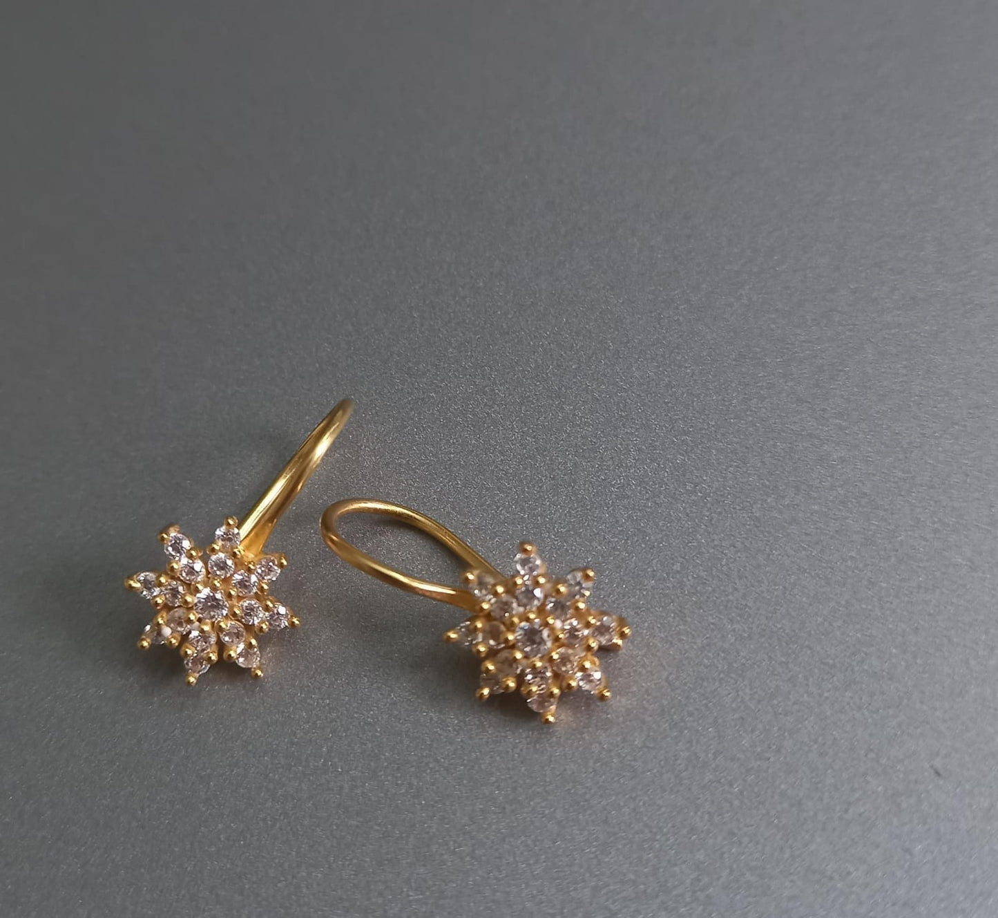 Tiva Silver Bugadi Earrings