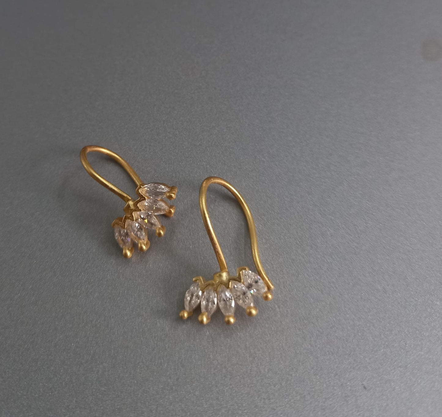 Kovil Silver Bugadi Earrings