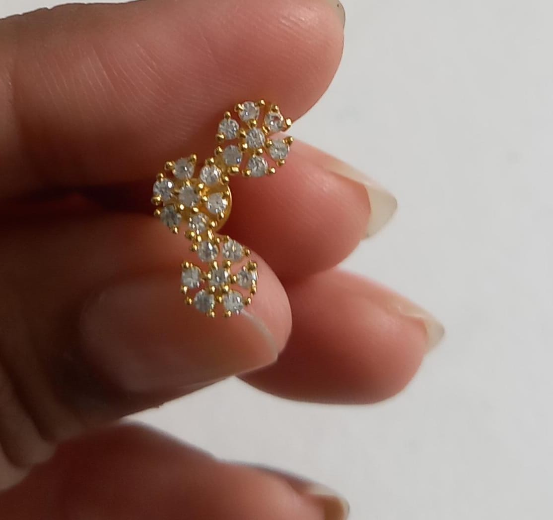 Vaani Silver Earrings