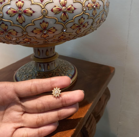 Hiral Silver Nosepins