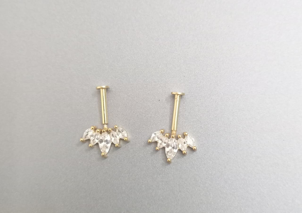 Fiva Silver Bugadi Earrings
