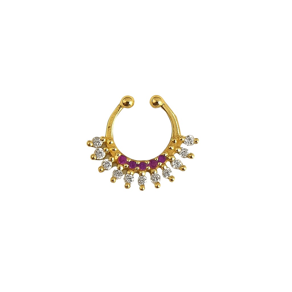 Silver 925 Septum Nose Pin 21