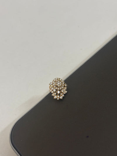 Zari Silver Nosepins