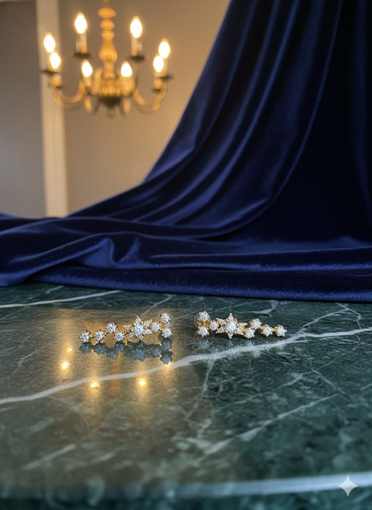 Shaa Silver Earrings