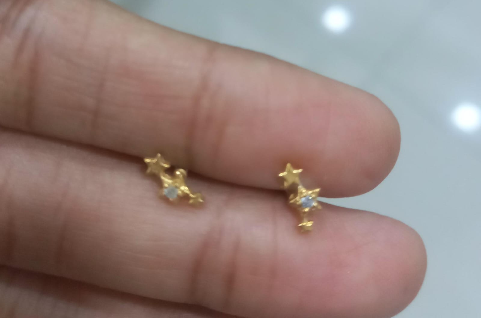 3star 925 Silver Studs