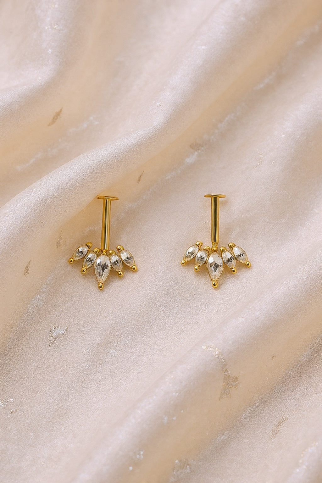 Fiva Silver Bugadi Earrings