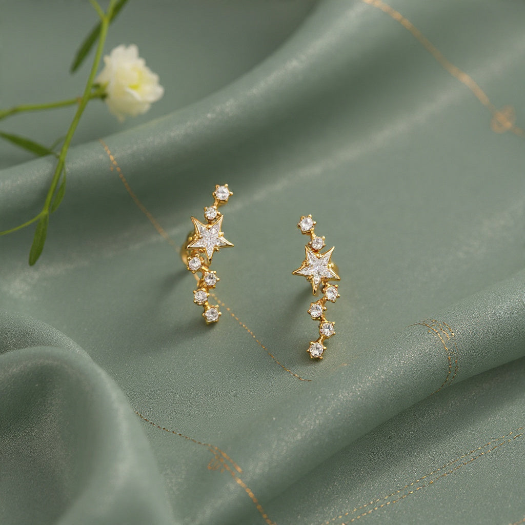 Shaa Silver Earrings