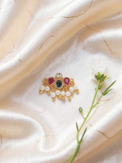 Chitaksh Silver Nosepins