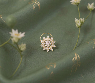 Hiral Silver Nosepins