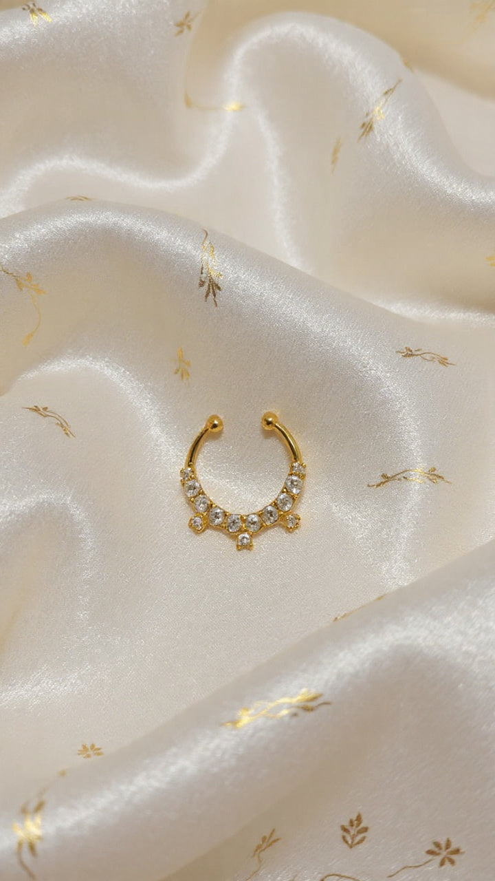 Silver 925 Septum Nose Pin 17