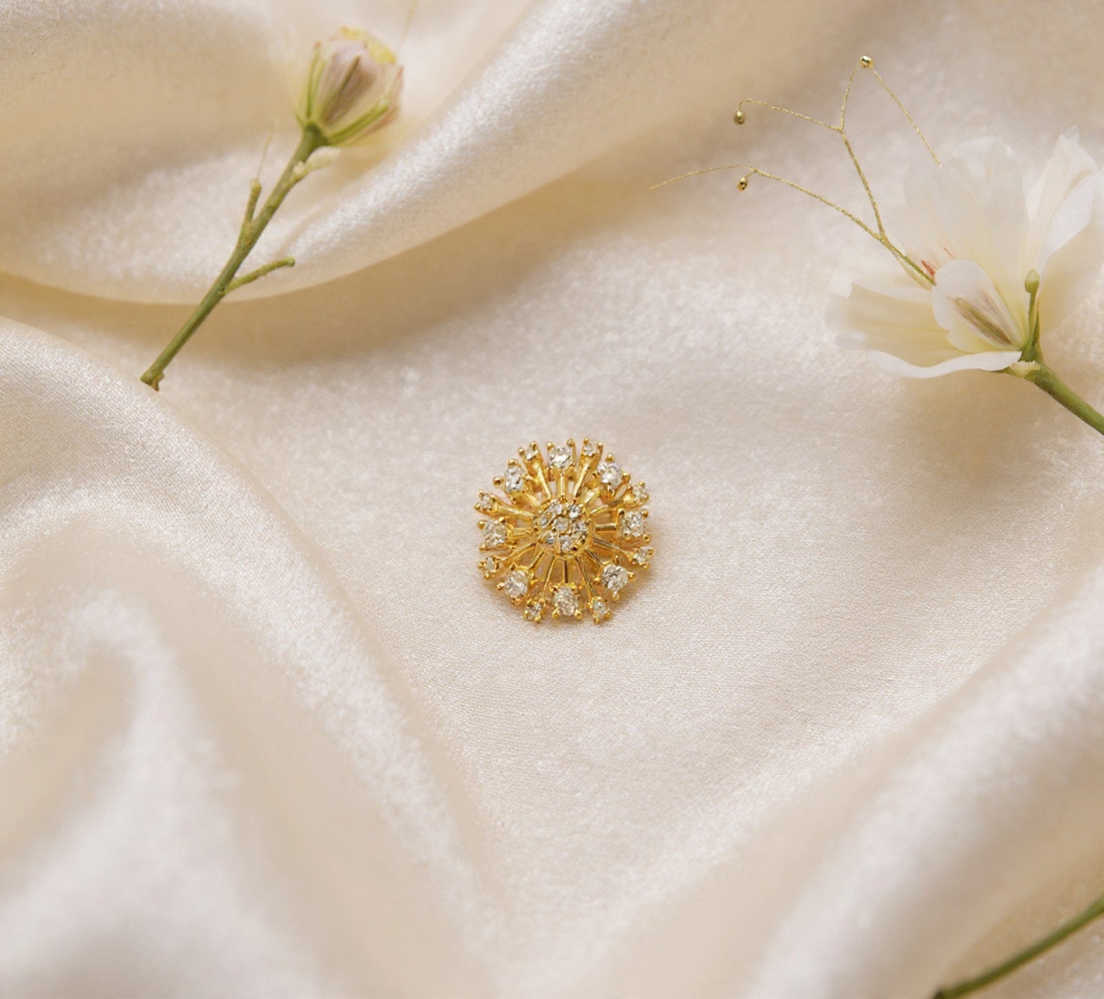 Anshi 925 Silver Nose Pin for Women
