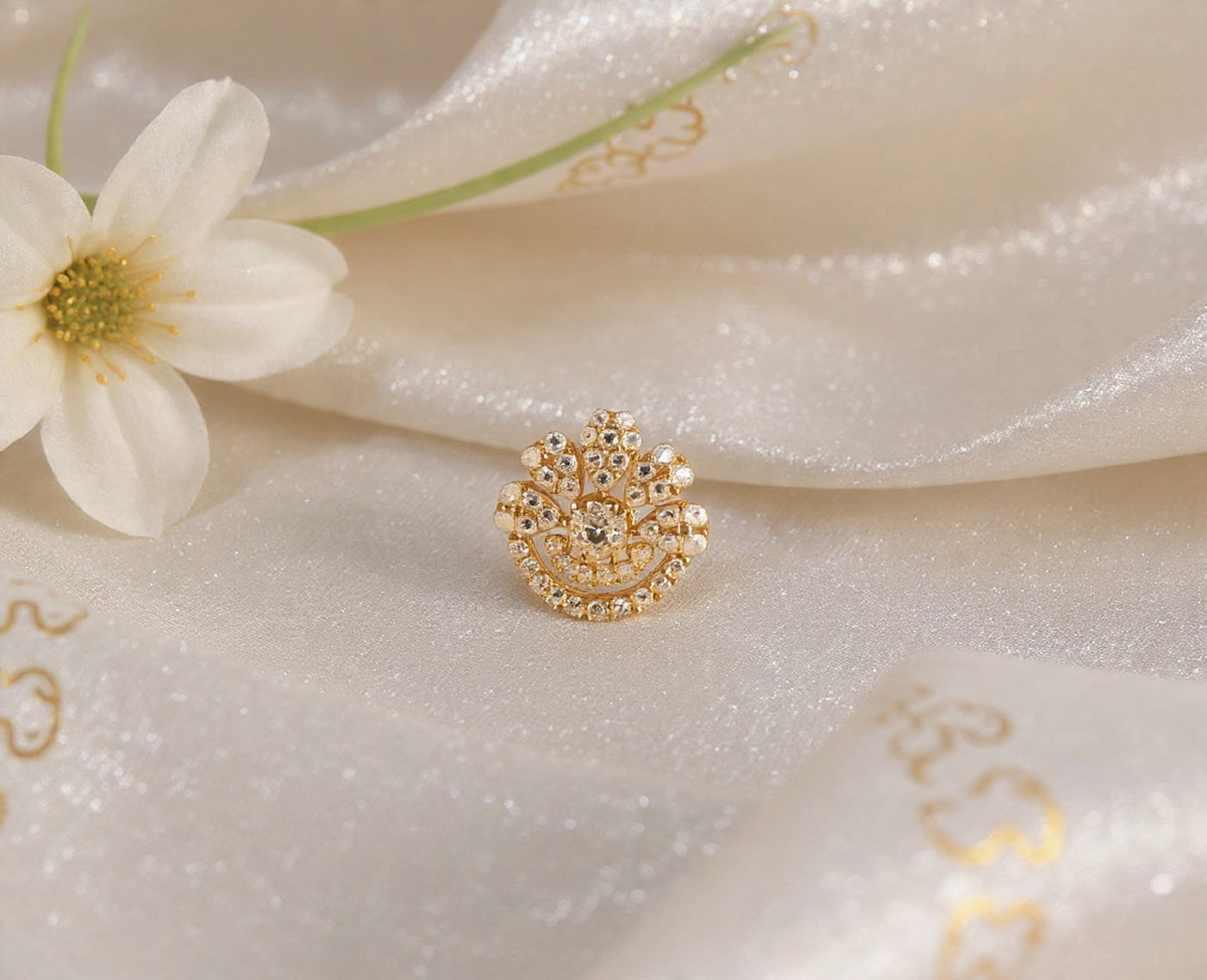 Heer Silver Nosepins