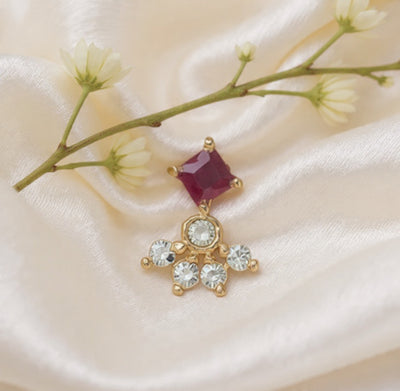 Raasha Silver Nosepins