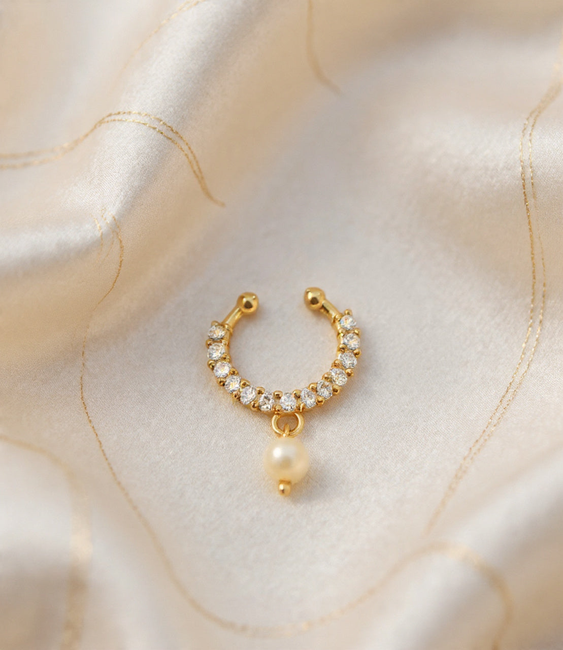 Silver 925 Septum Nose Pin 36