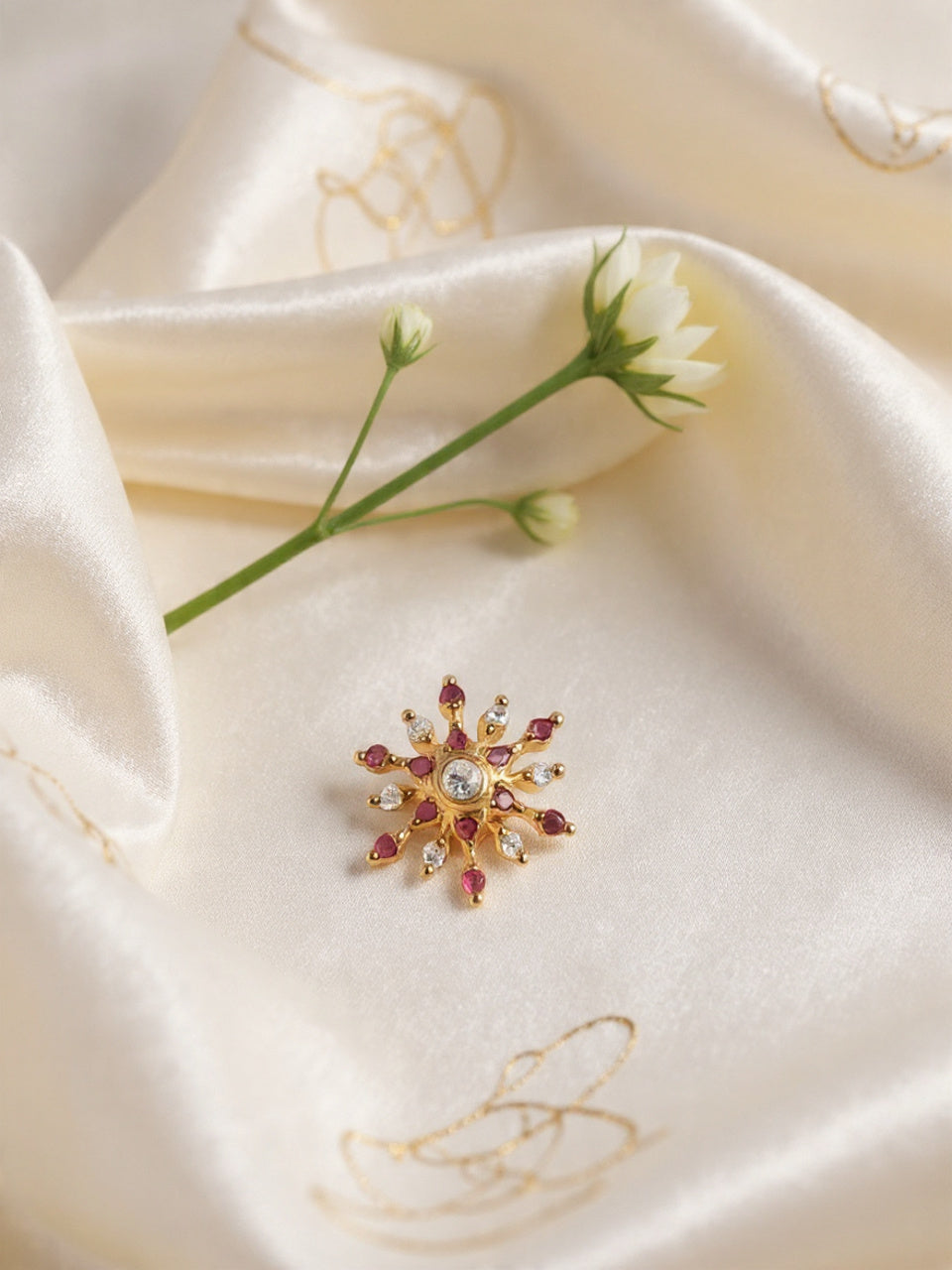 Zariya Silver Nosepins