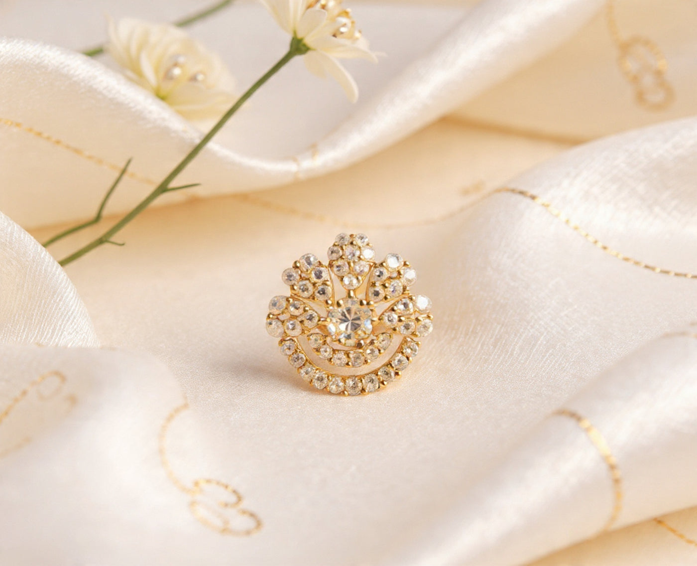 Heer Silver Nosepins