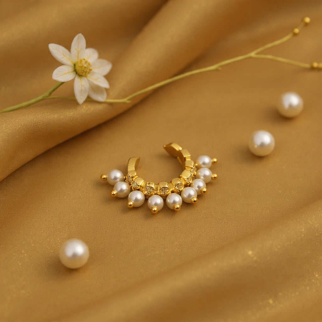 Nyra Silver Earcuffs