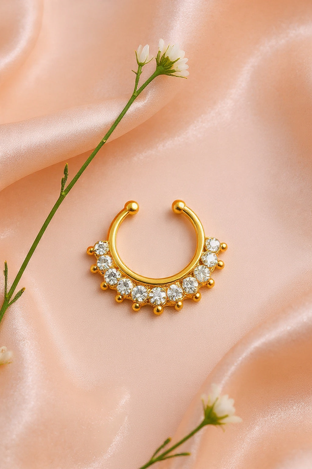 Silver 925 Septum Nose Pin 18