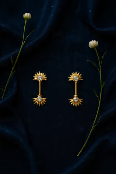 Surya Silver Bugadi Earrings