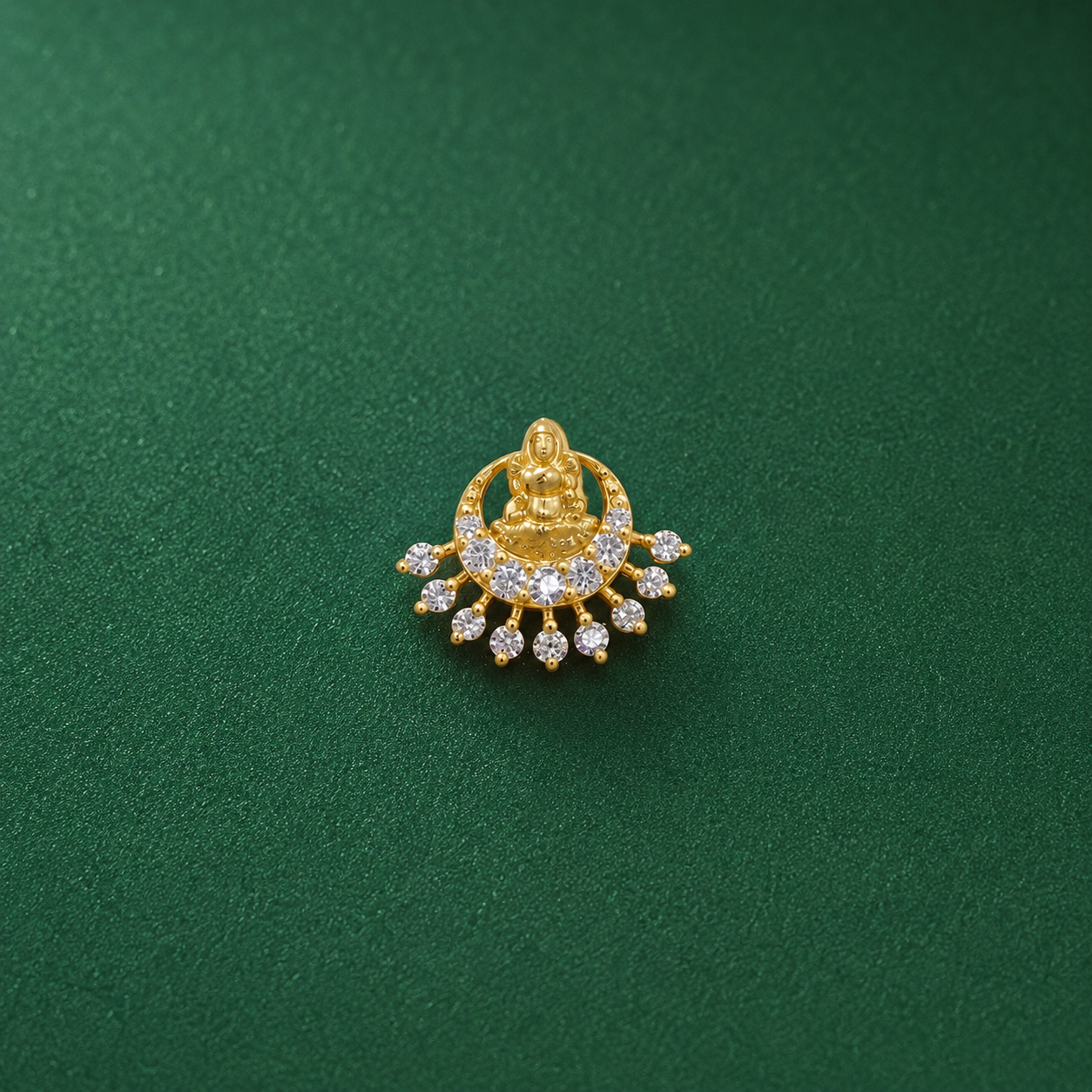 ChandraLakshmi 925 Silver Nose Pin for Women