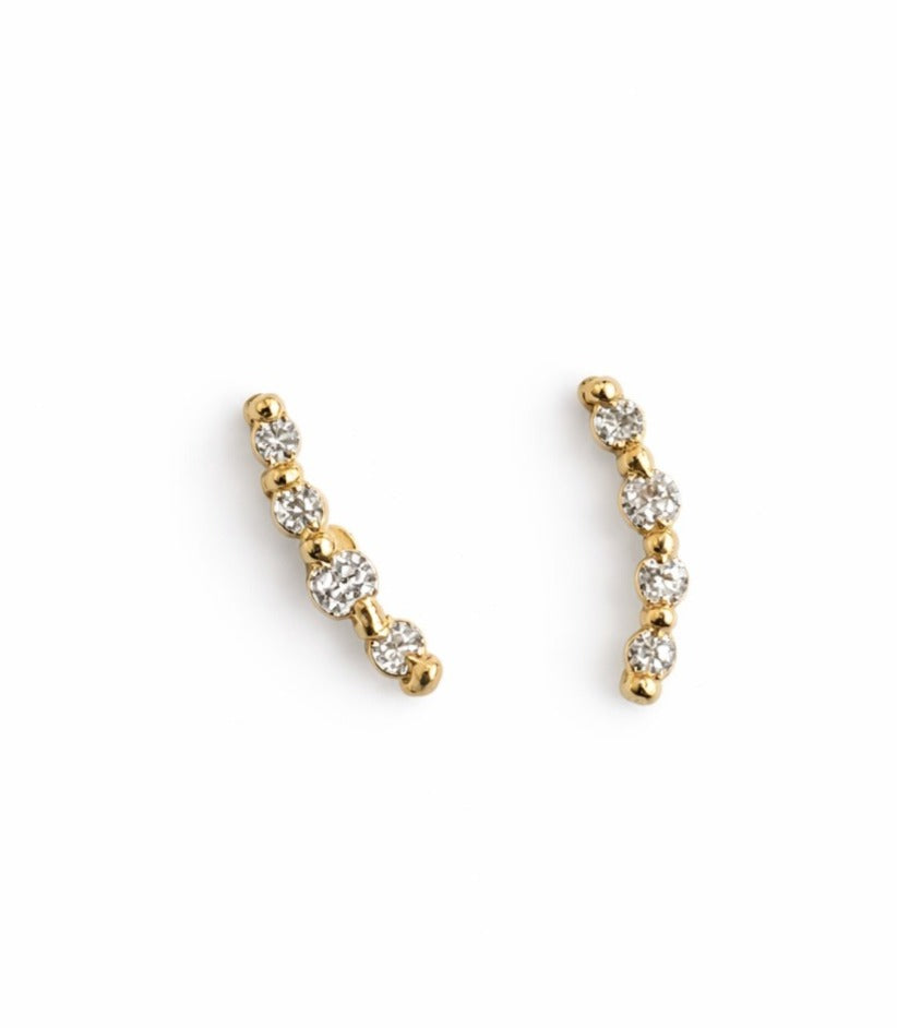 Dew Drops Silver Earrings