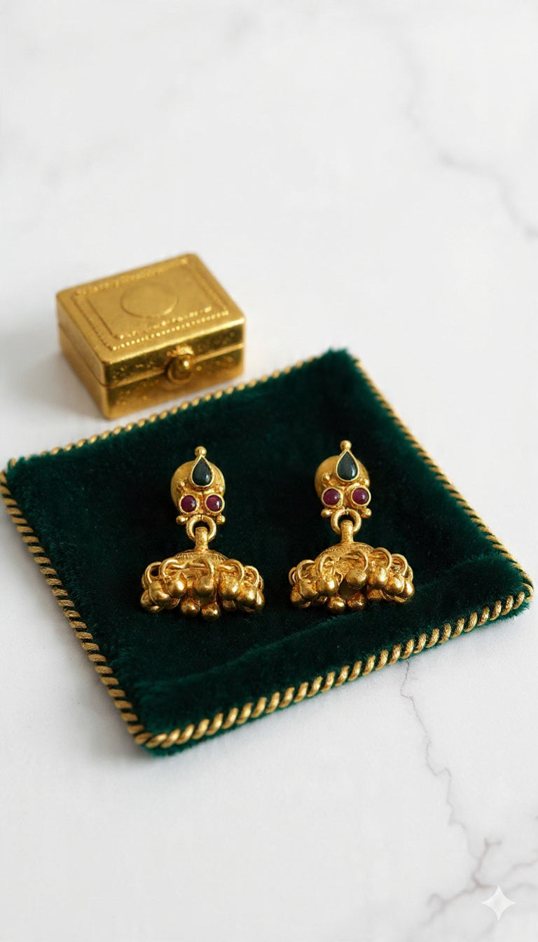 Arohi Silver Earrings