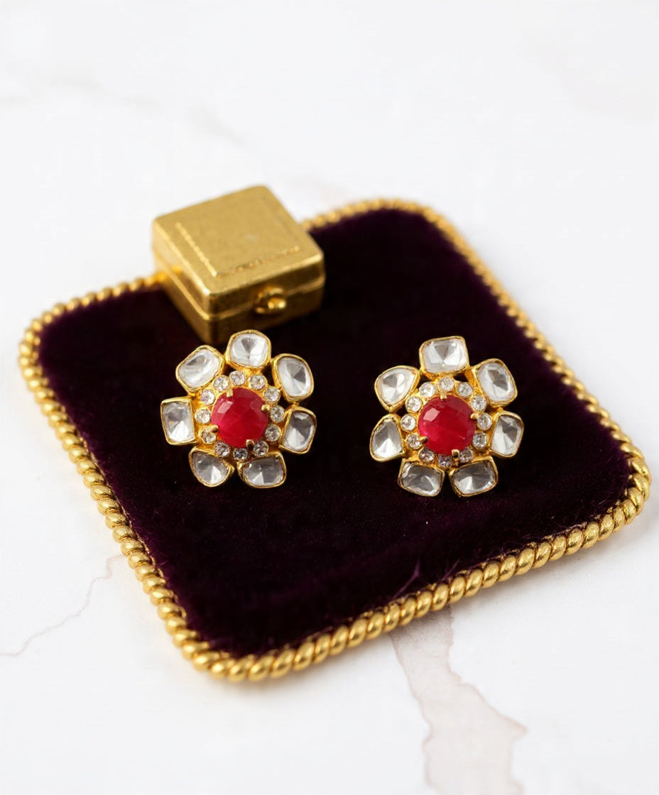 Ratan Silver  Studs
