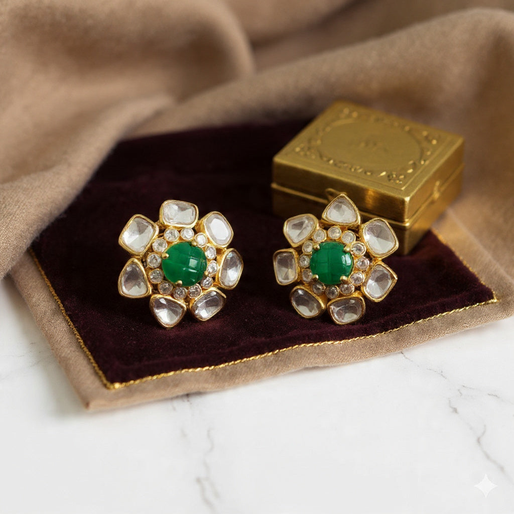 Ratan Silver  Studs