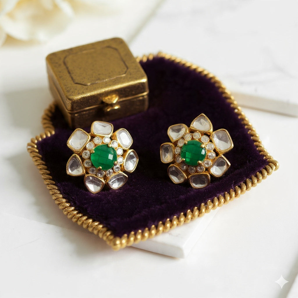 Ratan Silver  Studs