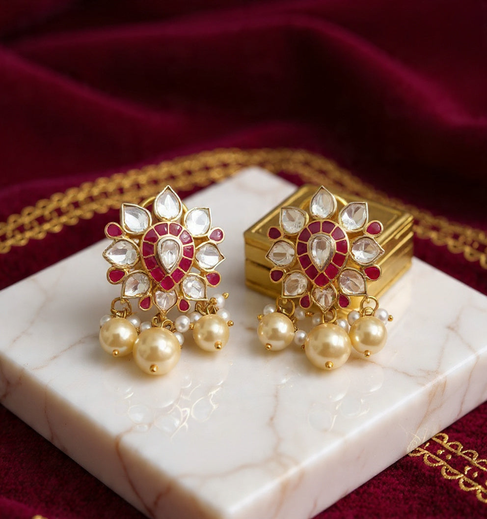 Laalika Silver Studs