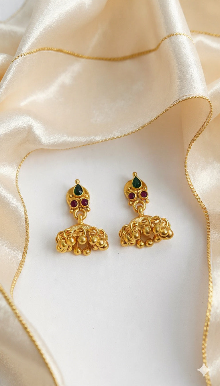 Arohi Silver Earrings