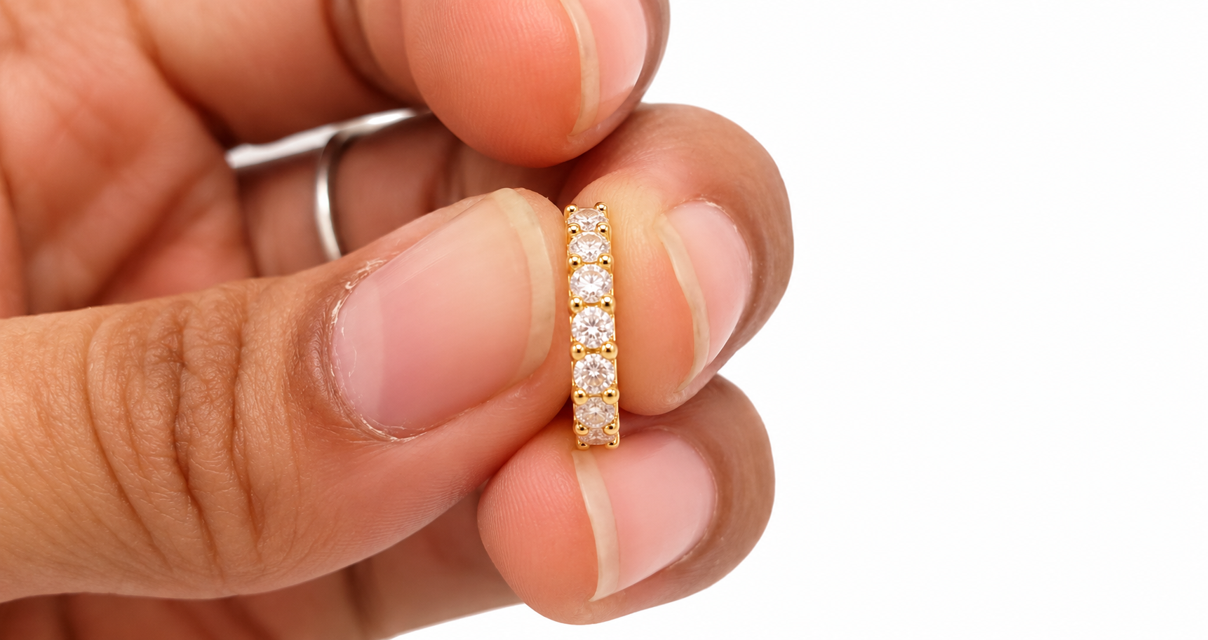 Nosering7 925 Sterling Silver Nose Ring for Women