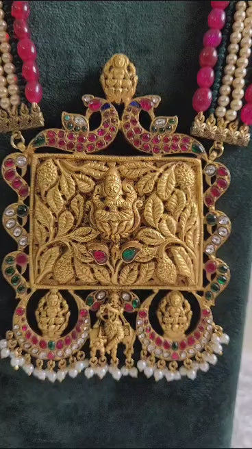 Square Pendant - Temple Jewellery