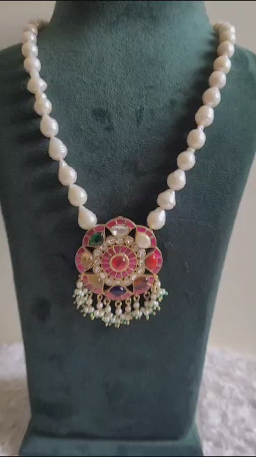 Navratan Pendant Chain